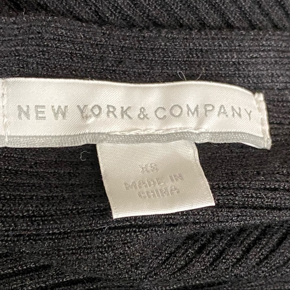 NEW YORK & CO rib knit open cardigan very soft XS - Picture 7 of 9